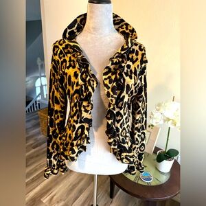 Leopard print cover up by INC xl